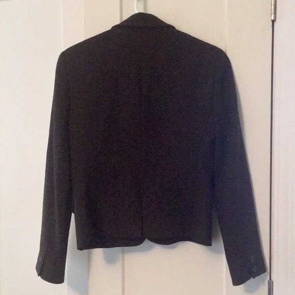 Adorable chocolate tweed Theory blazer! - Picture 2 of 2